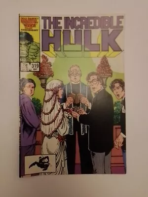 Buy The Incredible Hulk #319 - Bruce Banner Marries Betty Ross, 1986, Marvel Comic • 4£