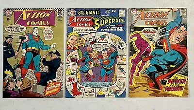 Buy DC Action Comics #352 360 361  101 Mid-Grade 3 Issue Lot 1967 1968 Parasite • 16.21£
