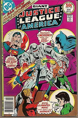 Buy Justice League Of America #142 Dc 1977 Aquaman Atom Elongated Man Star 52 Pg Vf- • 6.76£