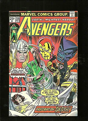 Buy Avengers Comic 139 Bronze Age 1970's VF Thor Iron Man • 9.73£