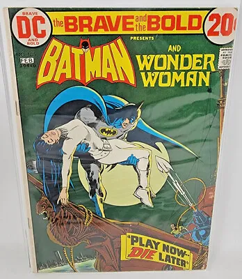 Buy Brave And The Bold #105 Batman & Wonder Woman *1973* 6.5 • 10.24£