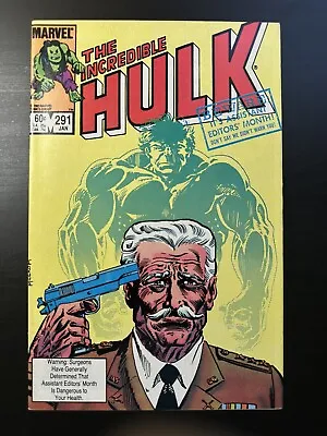Buy Incredible Hulk #291 - Marvel Comics - Copper Age (January 1984) • 3.98£