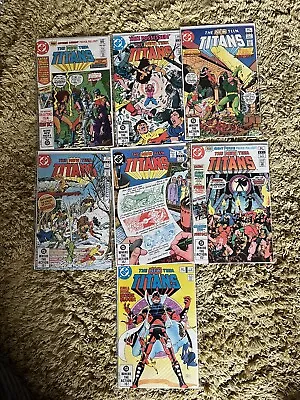 Buy The New Teen Titans #16-22 VFN/VFN+ *FIRST CAPTAIN CARROT* • 32.99£