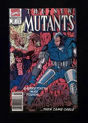 Buy New Mutants #91  MARVEL Comics 1990 VF NEWSSTAND • 13.40£