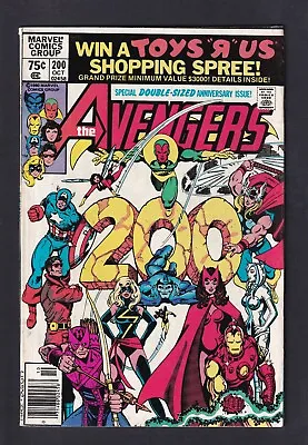 Buy Avengers #200 Anniversary Marvel 1980 1st Marcus Immortus Controversial Issue • 5.14£