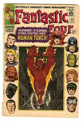 Buy Fantastic Four #54 1.0 // 3rd Appearance Of The Black Panther Marvel Comics 1966 • 23.75£