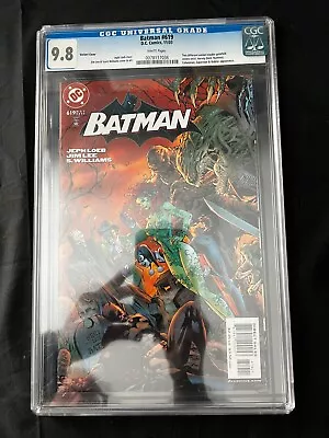 Buy Batman #619 2003 CGC 9.8 Batman's Villains Variant Cover DC Comics • 71.15£