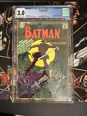 Buy Batman 189 Cgc 3.0 1967 First Silver Age Scarecrow!🔥🔑🔥 Dc Mega Key!! • 186.03£