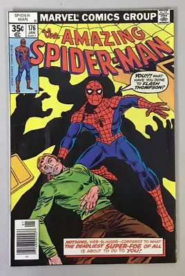 Buy Amazing Spider-Man #176 Marvel 1978 NM+ 9.6 • 99.94£