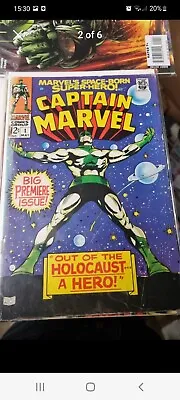 Buy Captain Marvel / Marvel Comics / 1968 / Issue 1 • 25£