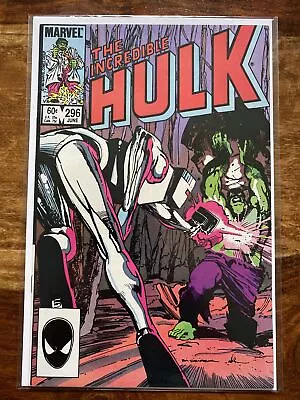 Buy Incredible Hulk 296. 1984. Final Appearance Of Max Hammer. Key Issue. VFN- • 1.99£