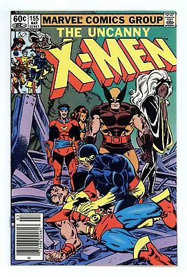 Buy Uncanny X-Men #155N FN- 5.5 1982 • 19.77£