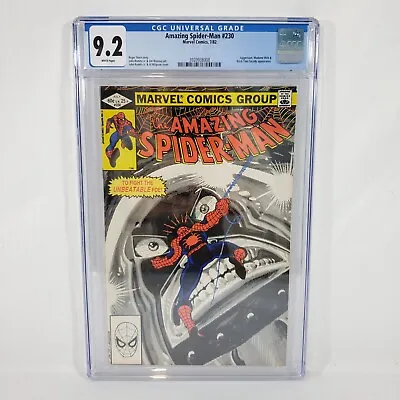 Buy Amazing Spider-man #230 Cgc 9.2 W (1982) Juggernaut Cover • 67.24£