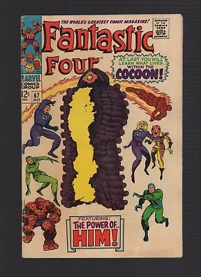 Buy Fantastic Four #67 - 1st Appearance & Origin Him (Warlock) - Lower Grade • 78.87£