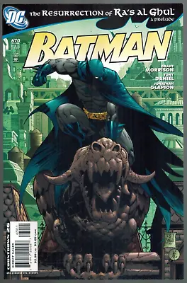 Buy Batman 670  Ra's Al Ghul!  Talia!  Damian!  NM 2007 DC Comic • 11.79£