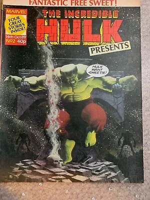 Buy The Incredible Hulk Presents Doctor Who Indiana Jones COBRA Issue 2 (1989) • 3.50£
