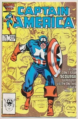 Buy Captain America #319 Comic Book - Marvel Comics! • 4.83£