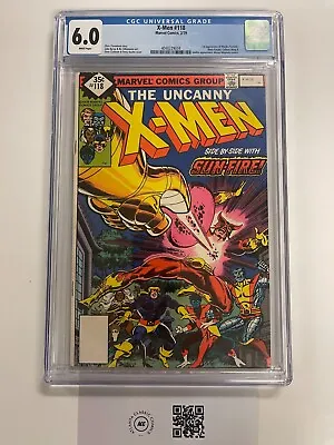 Buy Uncanny X-Men # 118 CGC Graded 6.0 Marvel Comic Book 1st Mariko Yashida JH6 • 69.37£