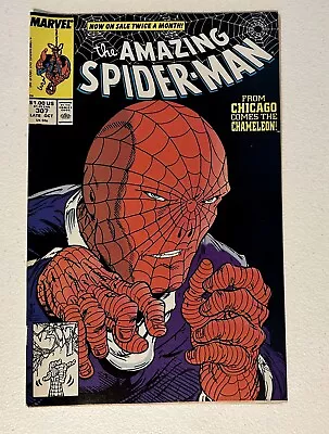 Buy Amazing Spider-Man #307 (1991) ICONIC McFarlane Chameleon Cover SEE PICS • 5.80£