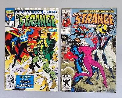 Buy Doctor Strange 38 & 39 Direct VF/NM Marvel 1991 • 5.91£