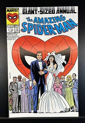 Buy The Amazing Spider-Man #21 Marvel 1987 Special Wedding Issue Giant Sized Annual • 14.23£