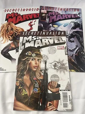 Buy Ms. Marvel #26, 27, 29 (marvel Comics, Secret Invasion) • 4.74£