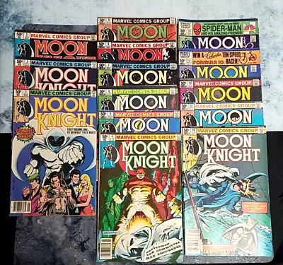 Buy Moon Knight #1 2 3 4 5 6 7 8 9 10 11 12 13 14 Marvel Comics 1980 Key Issues • 158.32£