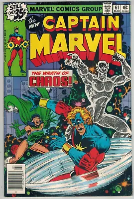 Buy Captain Marvel 61   The Wrath Of Chaos!  Fine 1979 Marvel Comics Group • 2.36£