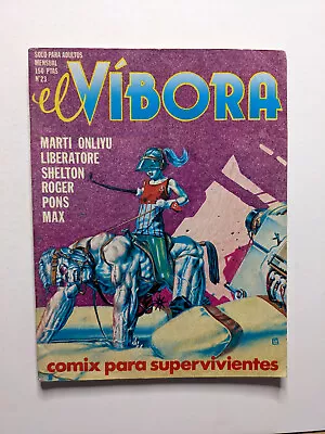 Buy El Vibora #23 1981 Spain Tanino Liberatore Ranxerox Joost Swarte • 15.89£