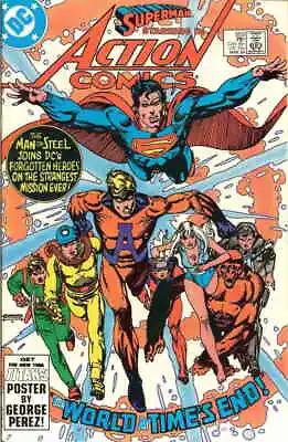 Buy Action Comics #553 VF; DC | Superman Animal Man - We Combine Shipping • 4.80£