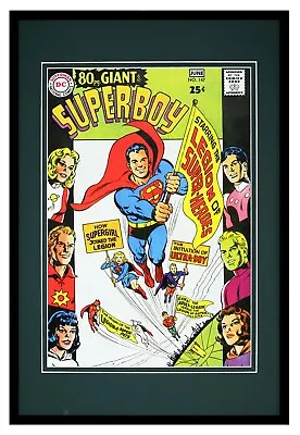 Buy Superboy #147 Legion Of Super Heroes Framed 12x18 Official Repro Cover Display • 47.66£