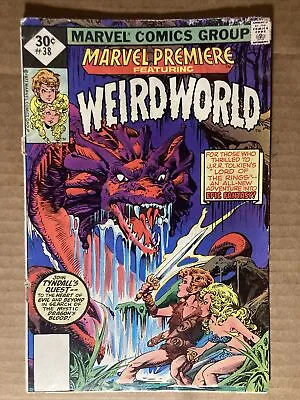 Buy Marvel Premiere 38 Marvel 1977 GD 1st Weird World In Comic Book • 2.40£