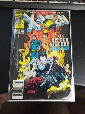 Buy UNCANNY X-MEN #255 Key_1st App Matsu'o (1989, Marvel) SIGNED BY MARC SILVESTRI • 31.66£