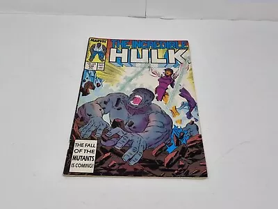 Buy Marvel Comics The Incredible Hulk #338 Gc Condition 1987 • 4.99£