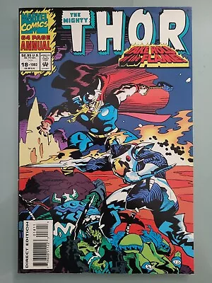 Buy Thor Annual #18 (1993) Marvel Comics 1st Appearance Of Female Loki With Card • 9.59£