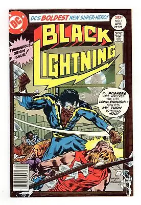 Buy Black Lightning #1 VF- 7.5 1977 1st App. Black Lightning • 39.04£