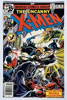 Buy Uncanny X-Men #119 (1978) 1st Cameo App. Of Proteus In 9.0 Very Fine/Near Mint • 51.38£