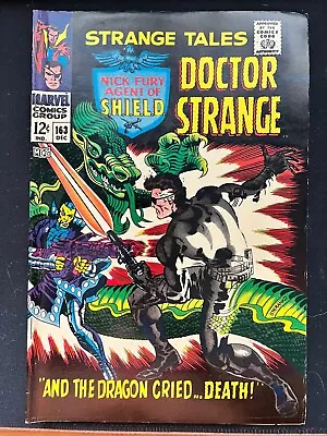 Buy Strange Tales #163 1967 Marvel 1st Clay Quartermain • 1,199.28£