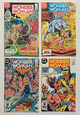 Buy Wonder Woman #313, 314, 315 & 316 (DC 1984) 4 X FN+ To VF+ Copper Age Comics • 26.95£