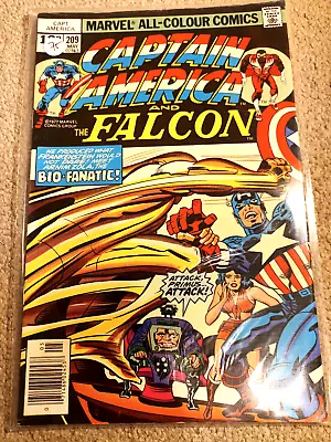 Buy Captain America No. 209, FN+ • 5.50£