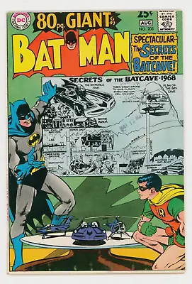 Buy Batman #203 VF-NM 9.0 - 80pg Giant Secrets Of The Batcave • 295£