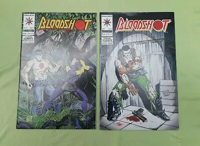 Buy Bloodshot #7 And #8 (1993) - Valiant Comics • 3.99£