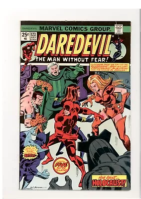 Buy Daredevil 123 F/VF Black Widow & Hydra Appearance Sal Buscema Cover 1975 • 6.82£