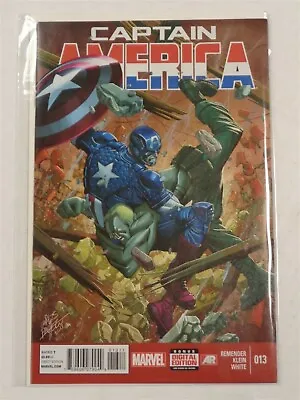 Buy Captain America #13 Marvel Comics January 2014 Nm (9.4) • 3.74£