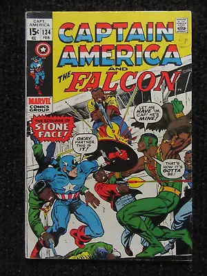 Buy Captain America #134 February 1971  Nice Tight Complete Book!! See Pics!! • 7.92£