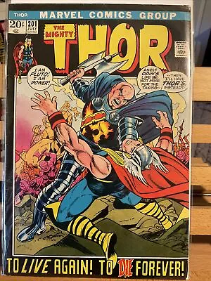 Buy The Mighty Thor #201 Vs Executioner  Marvel Comics 1972 We Combine Shipping • 15.98£
