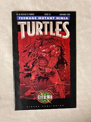 Buy Teenage Mutant Ninja Turtles #53 - November 1992 / City At War 4 - Mirage Studio • 18.18£