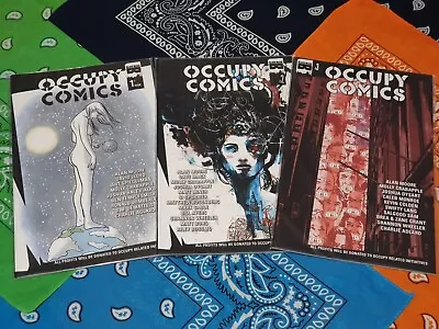 Buy Occupy Comics 1-3 Black Mask Studios Alan Moore David Lloyd Art Spiegelman Et Al • 20£