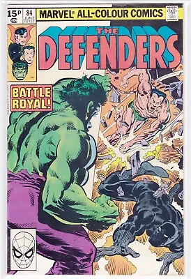 Buy The Defenders #84 1980 Sub-Mariner Black Panther 1st Wazira Marvel Comics UK FN • 5.50£