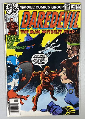 Buy Daredevil 157 Marvel Comics 1979 Avengers Death Stalker FN/FN+ • 7.72£
